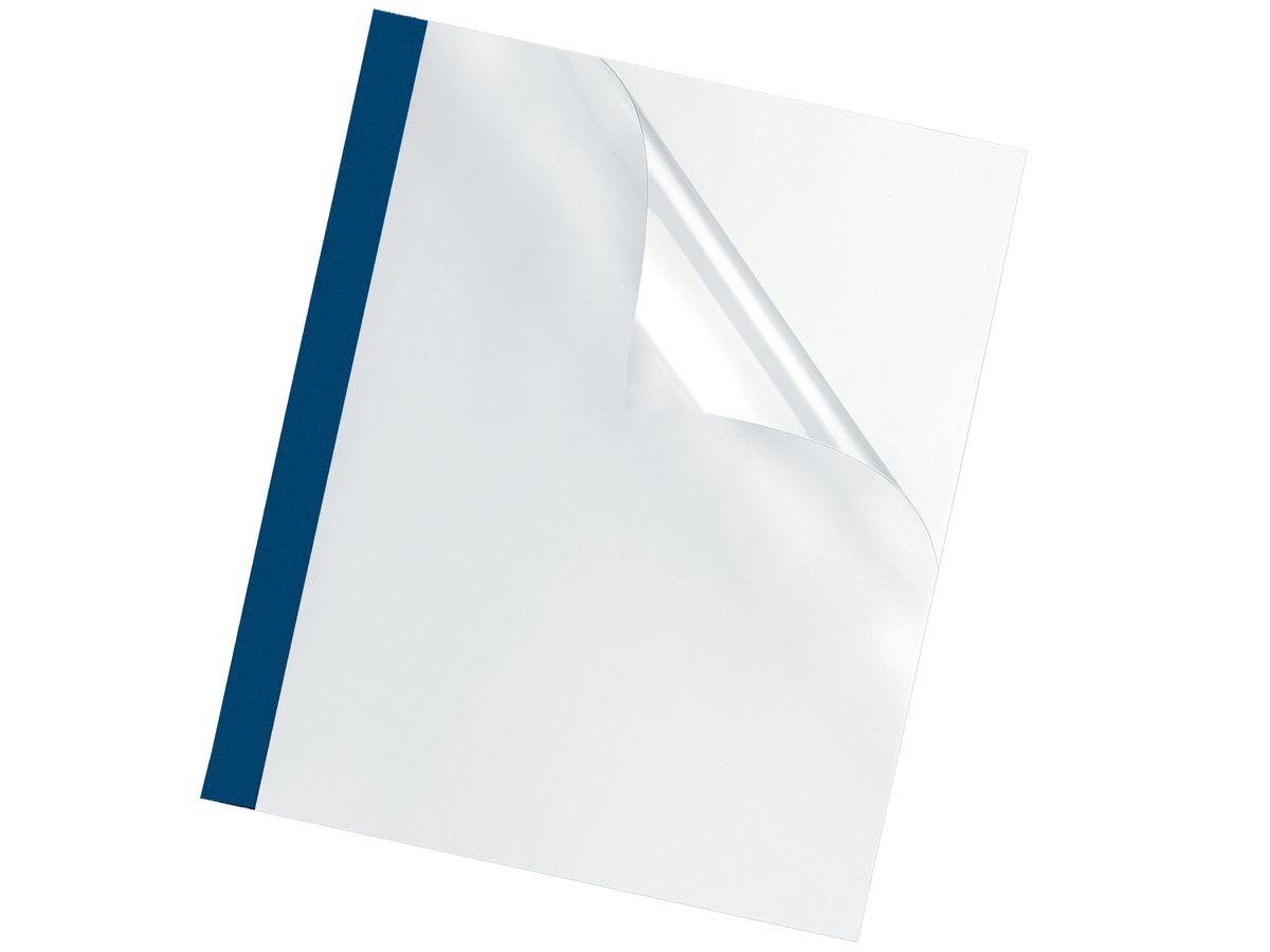 FELLOWES Thermobinderücken 200g 3mm 53176 blau 100 Stück (0077511531767)