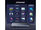 UGREEN 7-in-1 USB-C Hub 45379 10Gbps 4k60Hz, 100W, Gray (6941876243792)