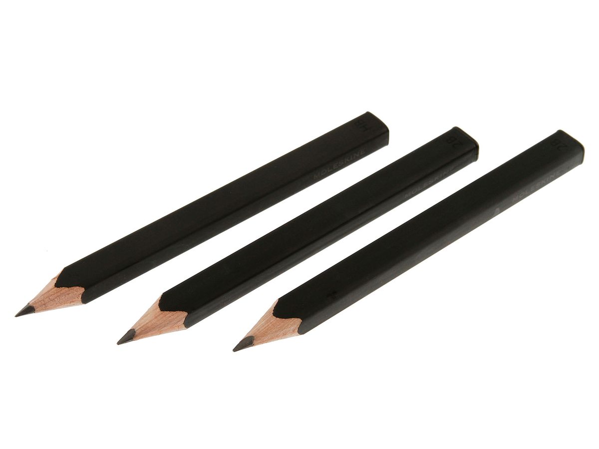 MOLESKINE Bleistifte HB/2B 294-3 3 Stück (9788866132943)