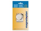 MAGNETOPLAN Calamita Clip argento 16669 grande, 52mm (4013695028422)