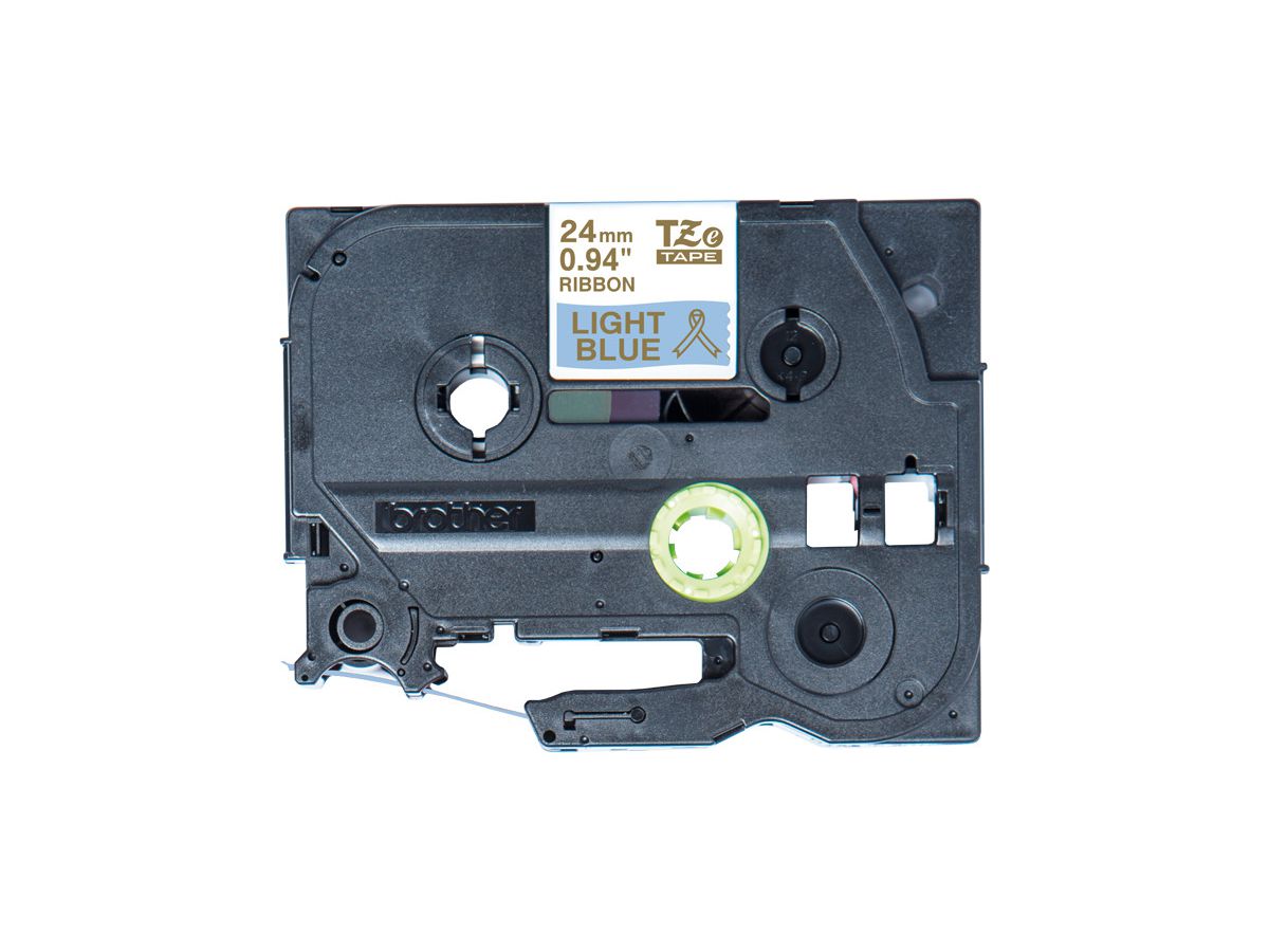 PTOUCH Nastro blu ch./oro TZE-RL54 Sistemi Tze 24mm (4977766801942)