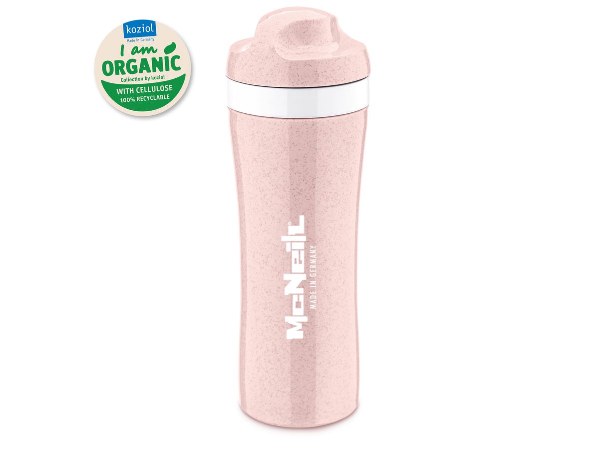 MCNEILL Trinkflasche Koziol Organic 3377800049 pink 425ml (4017245056378)