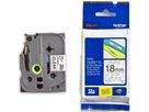 PTOUCH Band, laminiert schwarz/klar TZe-141 PT-2450DX 18 mm (4977766684934)