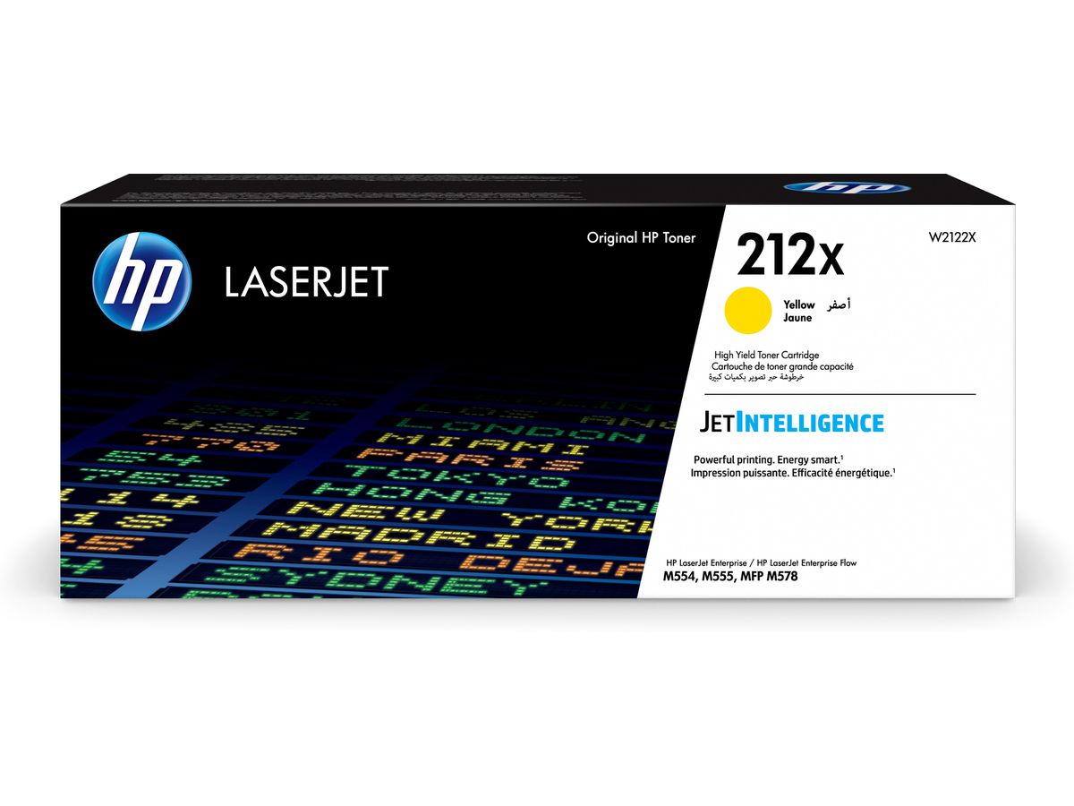 HP Toner-Modul 212X yellow W2122X CLJ Ent.M554/M555 10'000 S. (0194441428919)