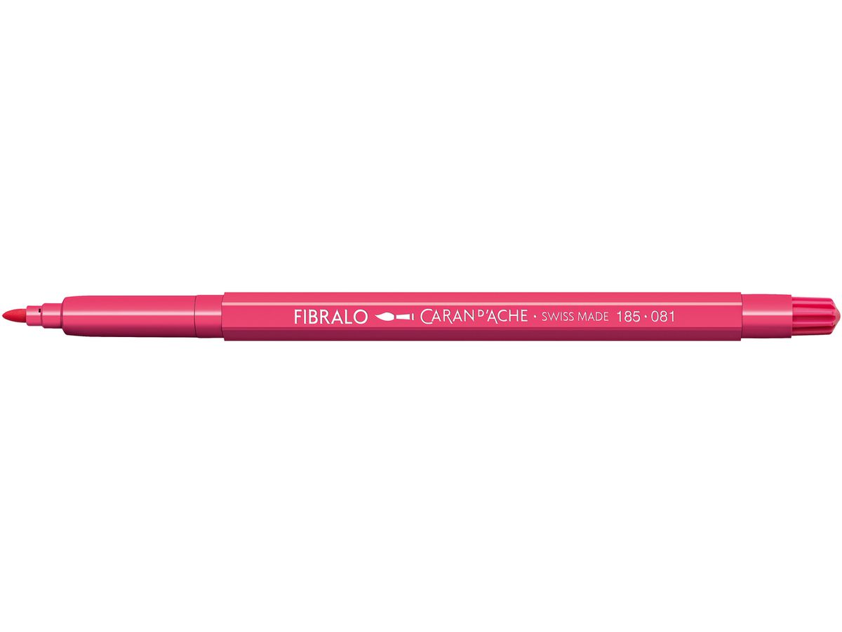 CARAN D'ACHE Fasermalstift Fibralo 185.081 rosa (7630002302807)