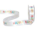 SPYK Band Cubino 16mm/3m 1889.1654 bianco/colorato Happy Birthday (7611475233928)