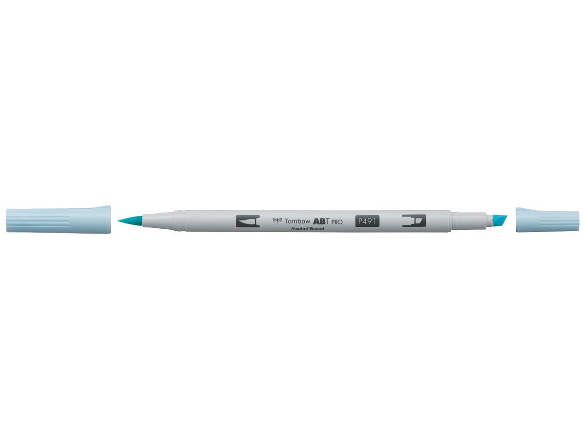 TOMBOW Dual Brush Pen ABT PRO ABTP-491 glacier blue (4901991648362)