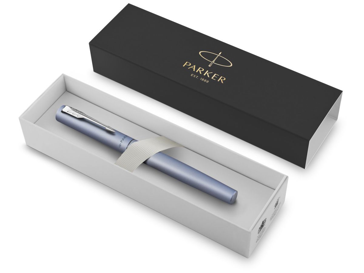 PARKER Füllfederhalter M 2159745 VECTOR XL Silver-Blue (3026981597459)