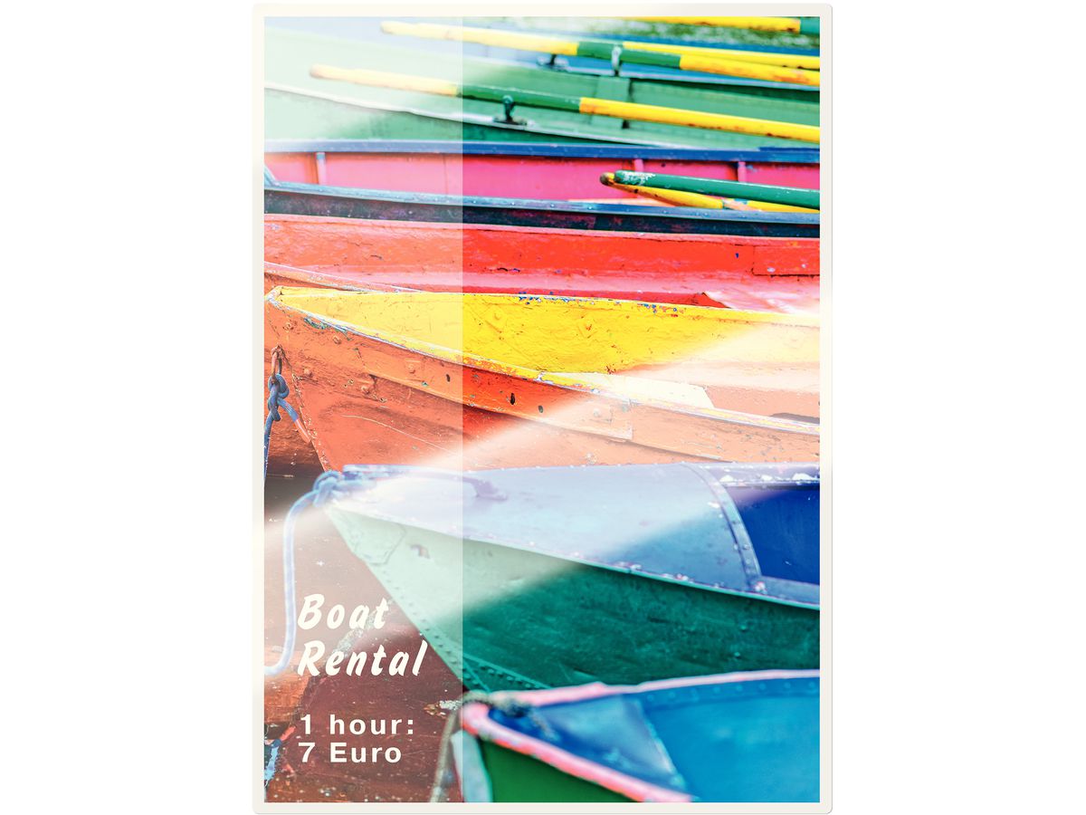 LEITZ Laminiertasche A4 16925 glanz,125my, selbstkl. 100 Stk (5411313169257)