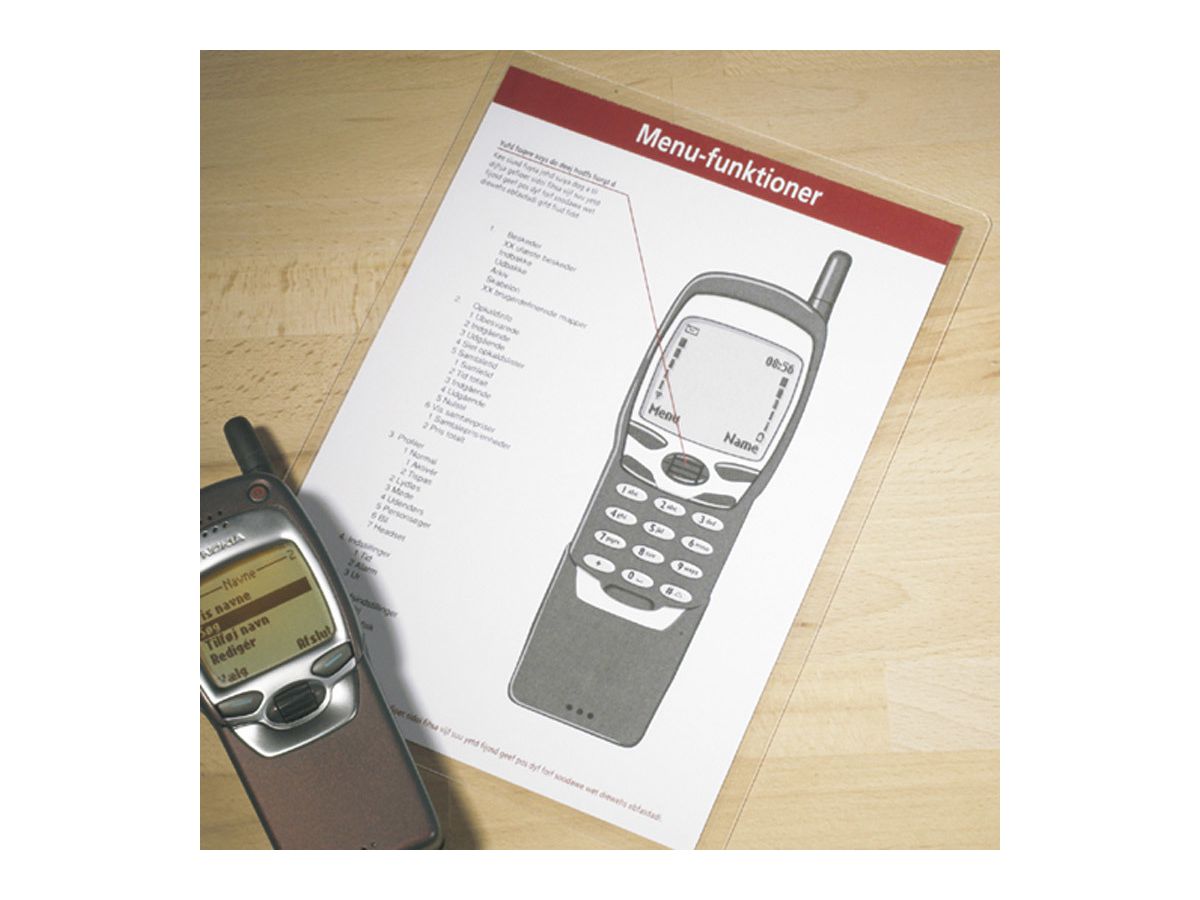 3L Pochettes à plastif. 54x86mm 11011 brillant 10 pcs. (5701193014366)