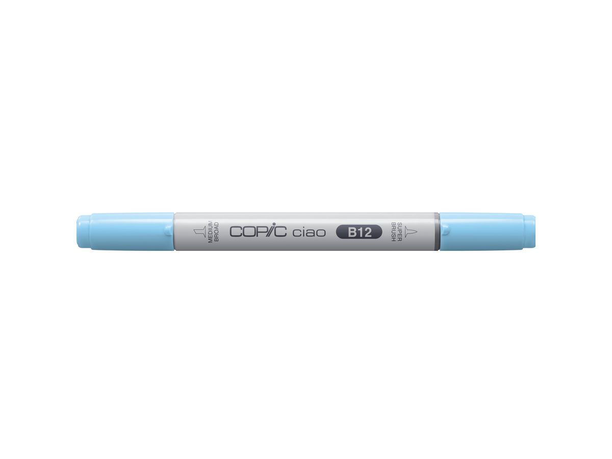 COPIC Marker Ciao 22075222 B12 - Ice Blue (4511338010549)