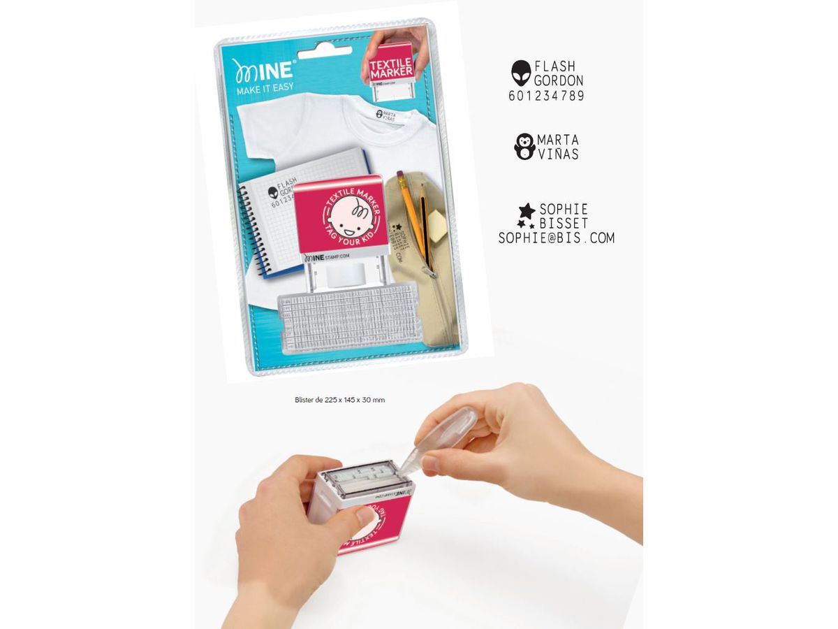 COLOP Timbro testo 148483 MINE (9004362497615)