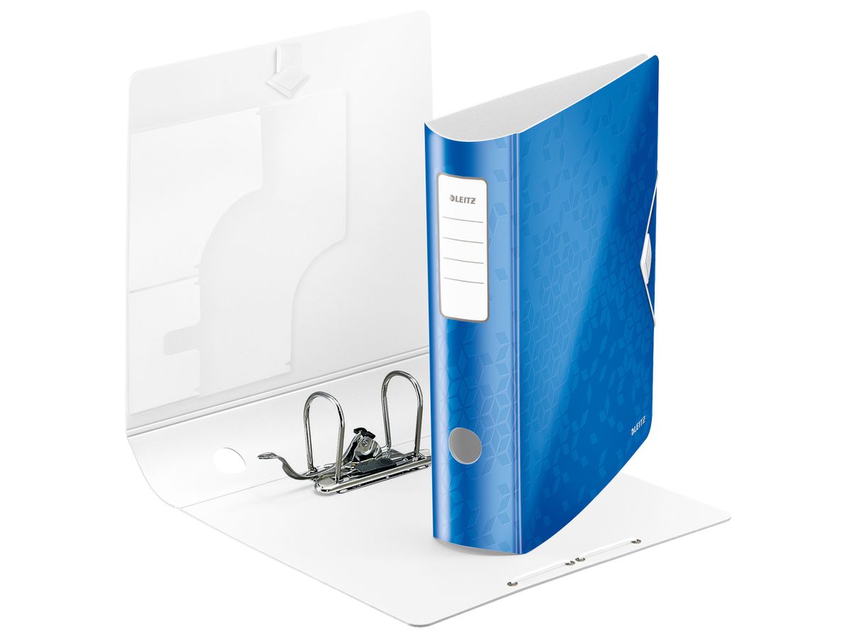 LEITZ Classeur WOW Active 180° 8.2cm 11060036 bleu A4 (4002432105267)