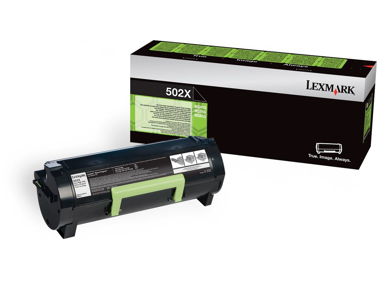 LEXMARK Toner-Modul return HY schwarz 50F2X00 MS410/610 10'000 Seiten (0734646433228)