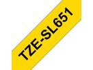 PTOUCH Nastro autolamin. nero/giallo TZE-SL651 PT-D800W/D900W 24mm (4977766806442)