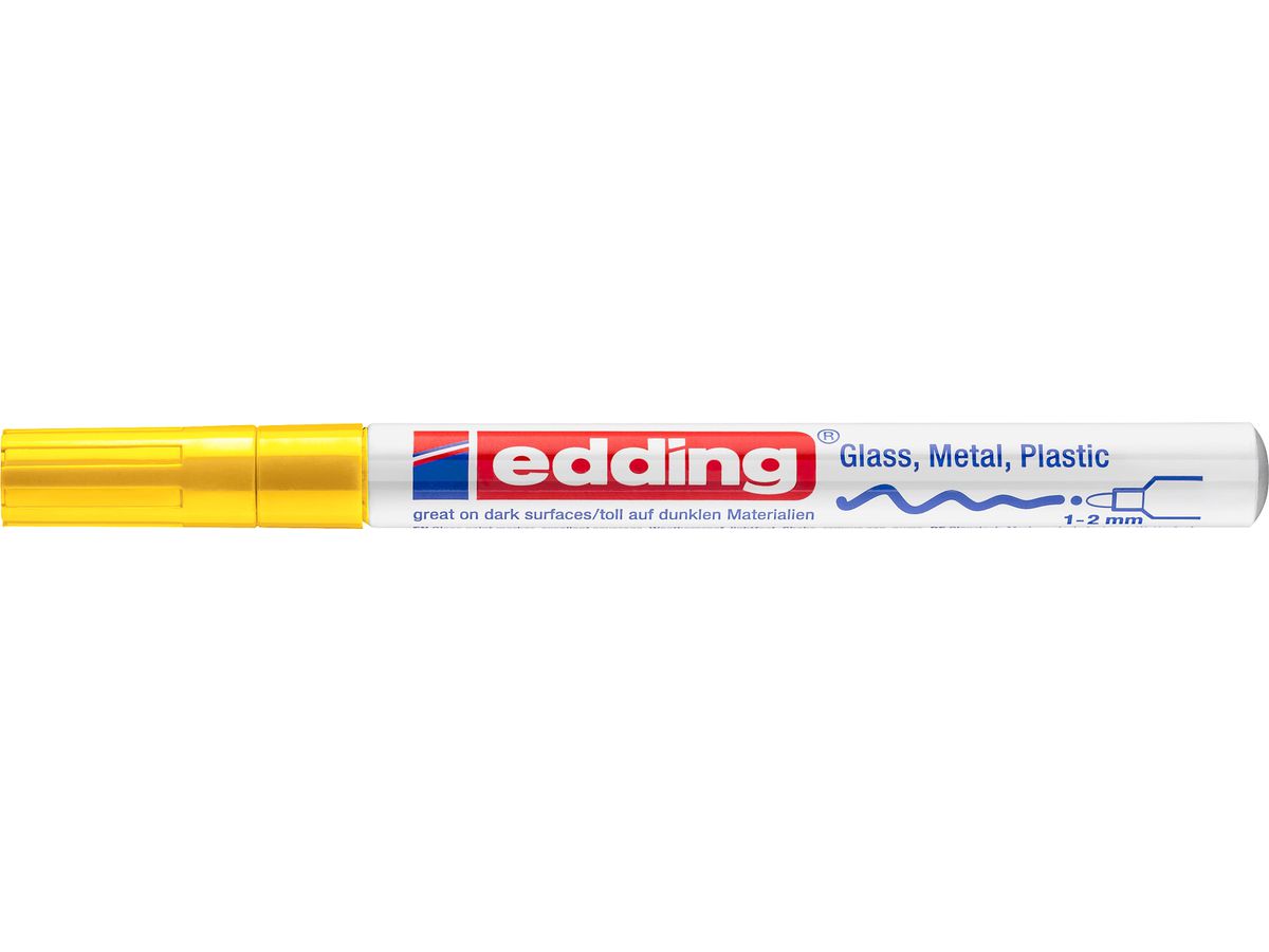 EDDING Paintmarker 751 CREA 1-2mm 751-5 CREA jaune (4004764953486)