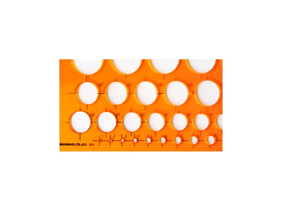 RUMOLD Kreisschablone 2810 270x130x2mm (4012108067508)
