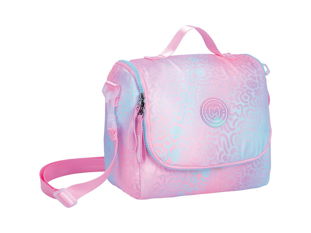 MARSHMALLOW Lunchbag 21x24x12cm 65525 Iris Pink (5600446655250)