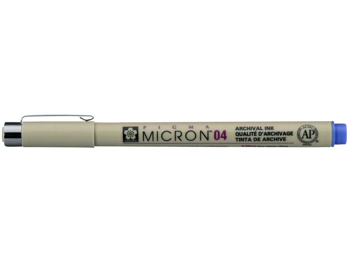 SAKURA Fineliner Pigma Micron 0,4mm XSDK0436 blau (0084511342125)