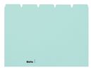 BIELLA Sepratori schedi vuoto A5 21055505U blu 25 pcs. (7611365210091)