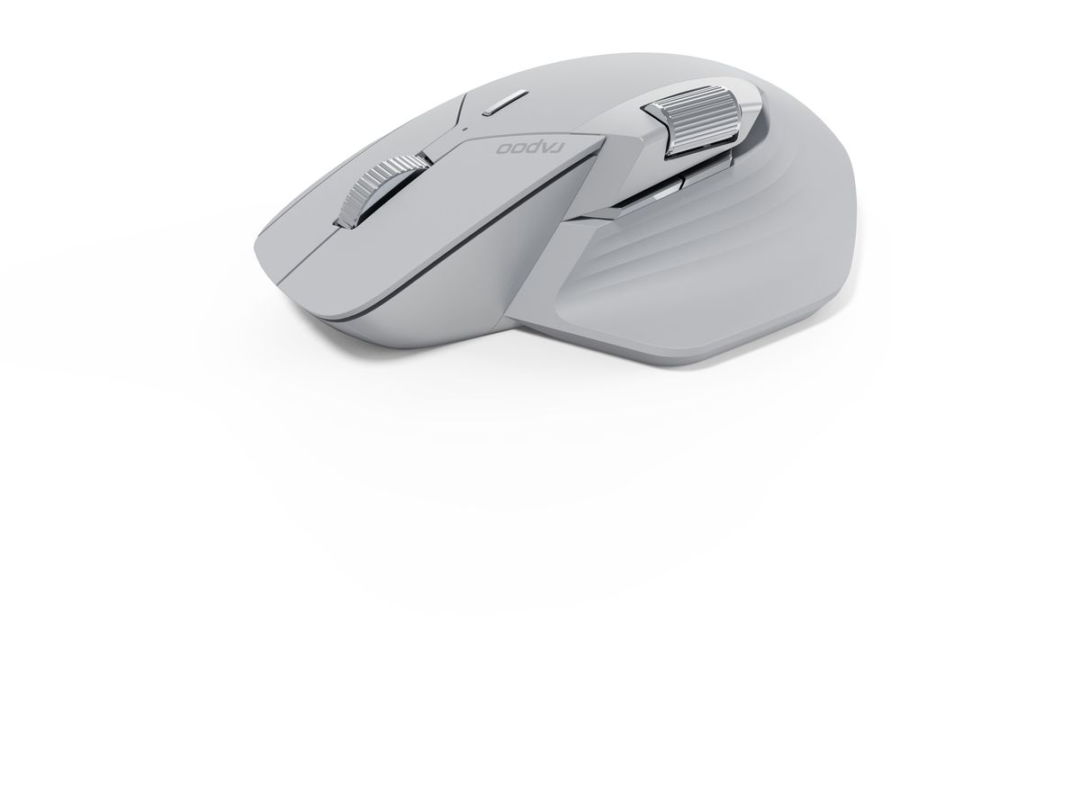 RAPOO MT760L Wireless Mouse Grey 12528 Multi-Mode (6940056125286)