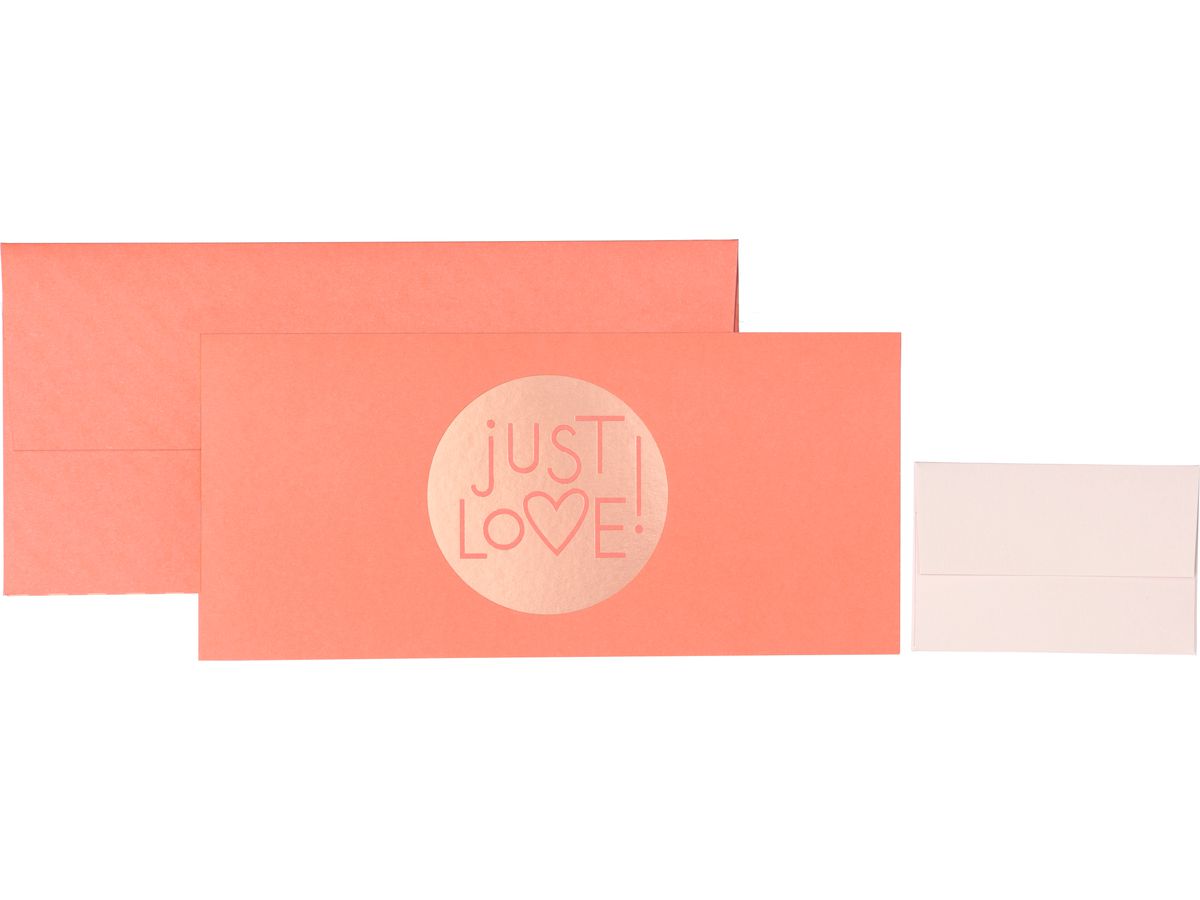 STEWO Pochette bons Amita 2581546625 rose 11x23cm (7630050856932)