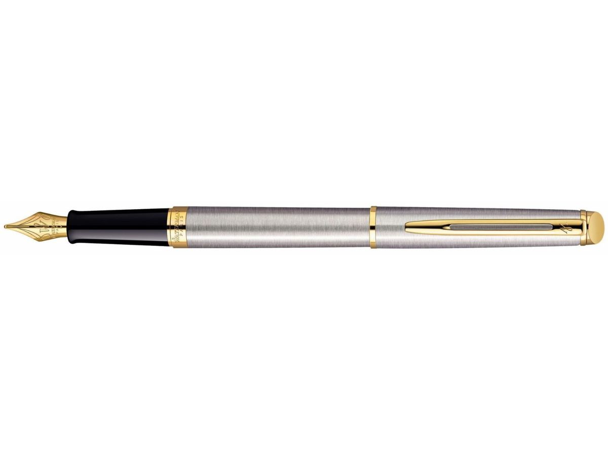 WATERMAN Füllfederhalter F S0920310 Hémisphère silver (3501170920312)