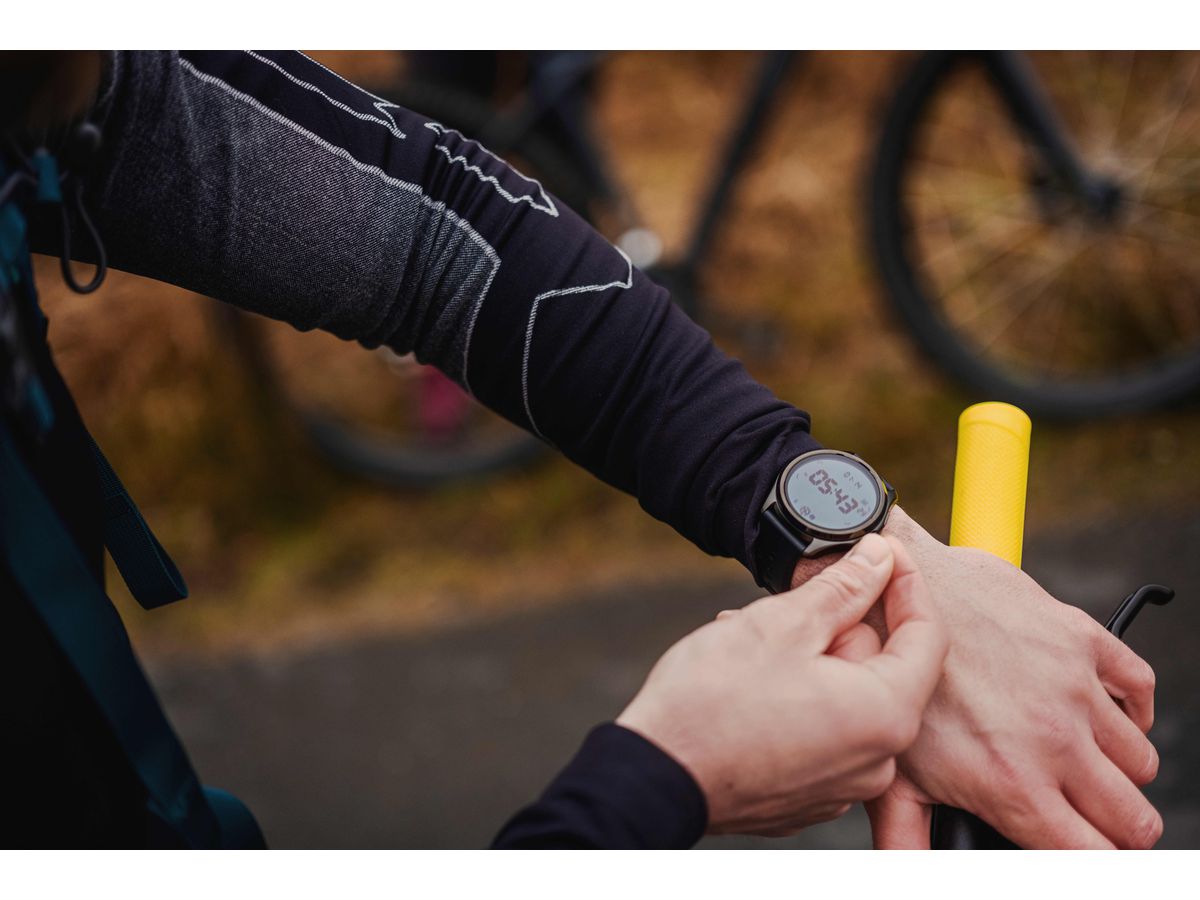 TICWATCH Smartwatch Pro 5 GPS P3170000400A Obsidian Black (6940447104463)