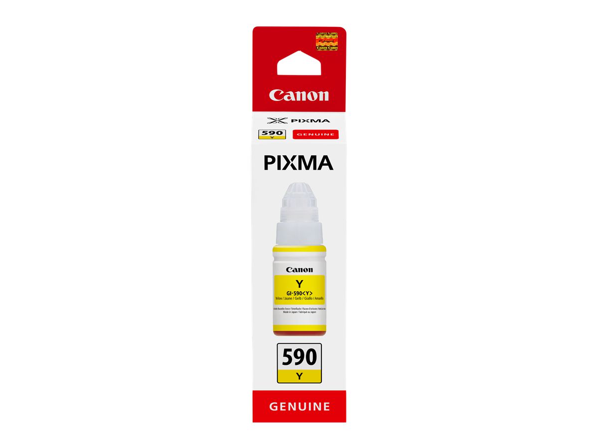 CANON Tintenbehälter yellow GI-590Y PIXMA G1500/G2500/G3500 70ml (4549292074758)