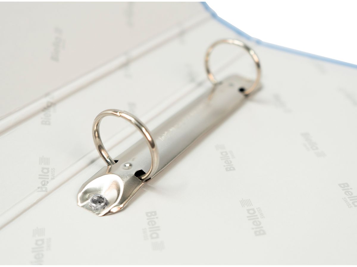 BIELLA Ringbuch Ringo-Plast 3.5cm 42552005U blau 2-Ring A5 (7611365257881)