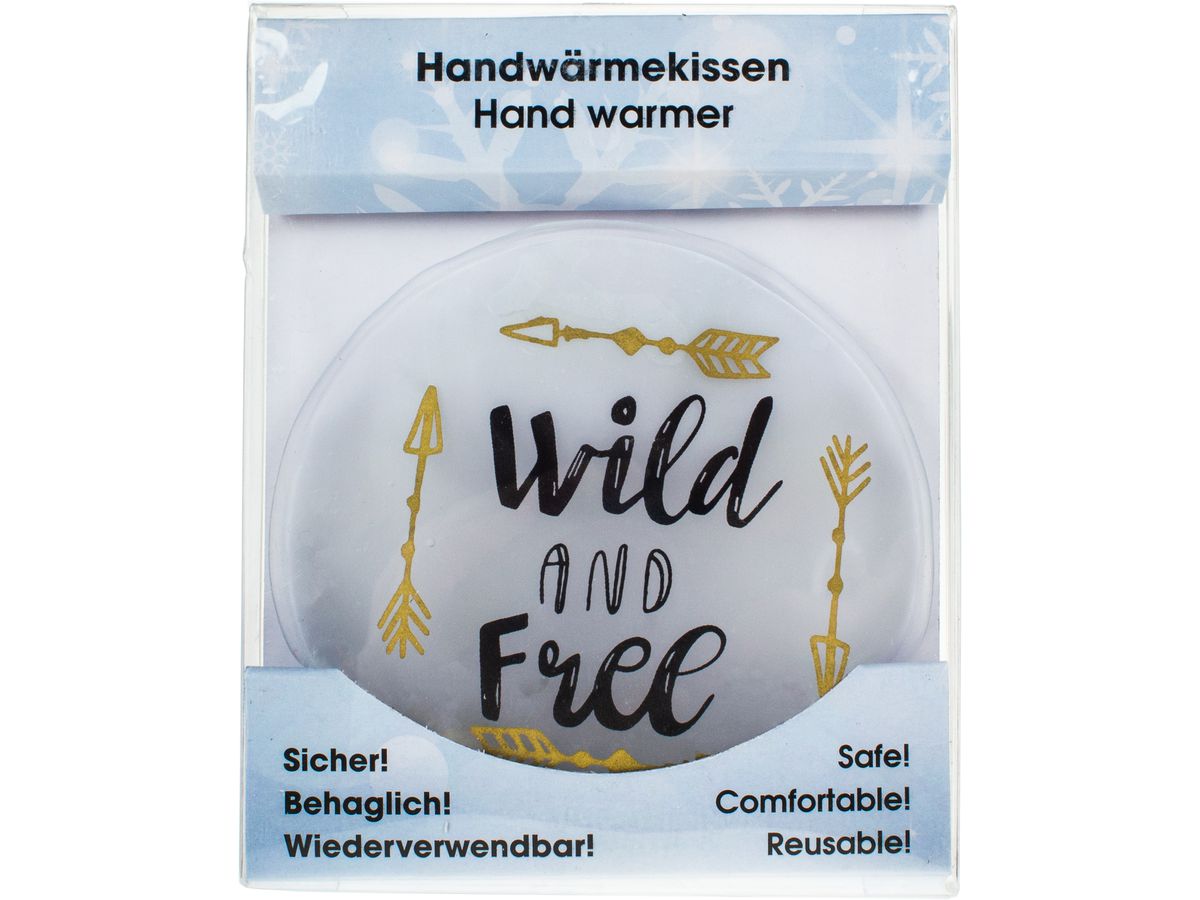 ROOST Taschenwärmer Sprüche 10023023 schwarz 9x9x1cm (4007698016227)