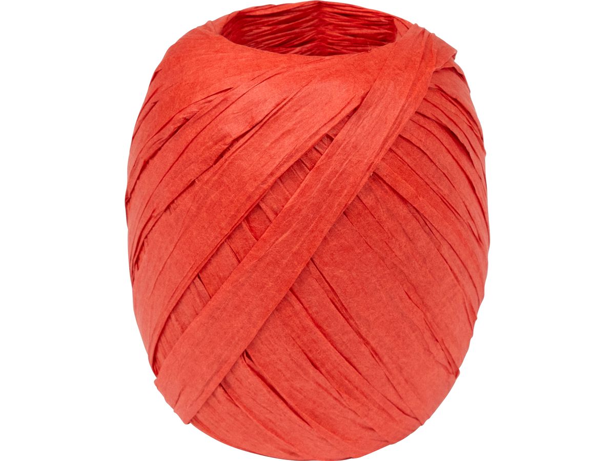 STEWO Geschenkband Raffia 2583414021 rot hell 7mm (7630050872918)