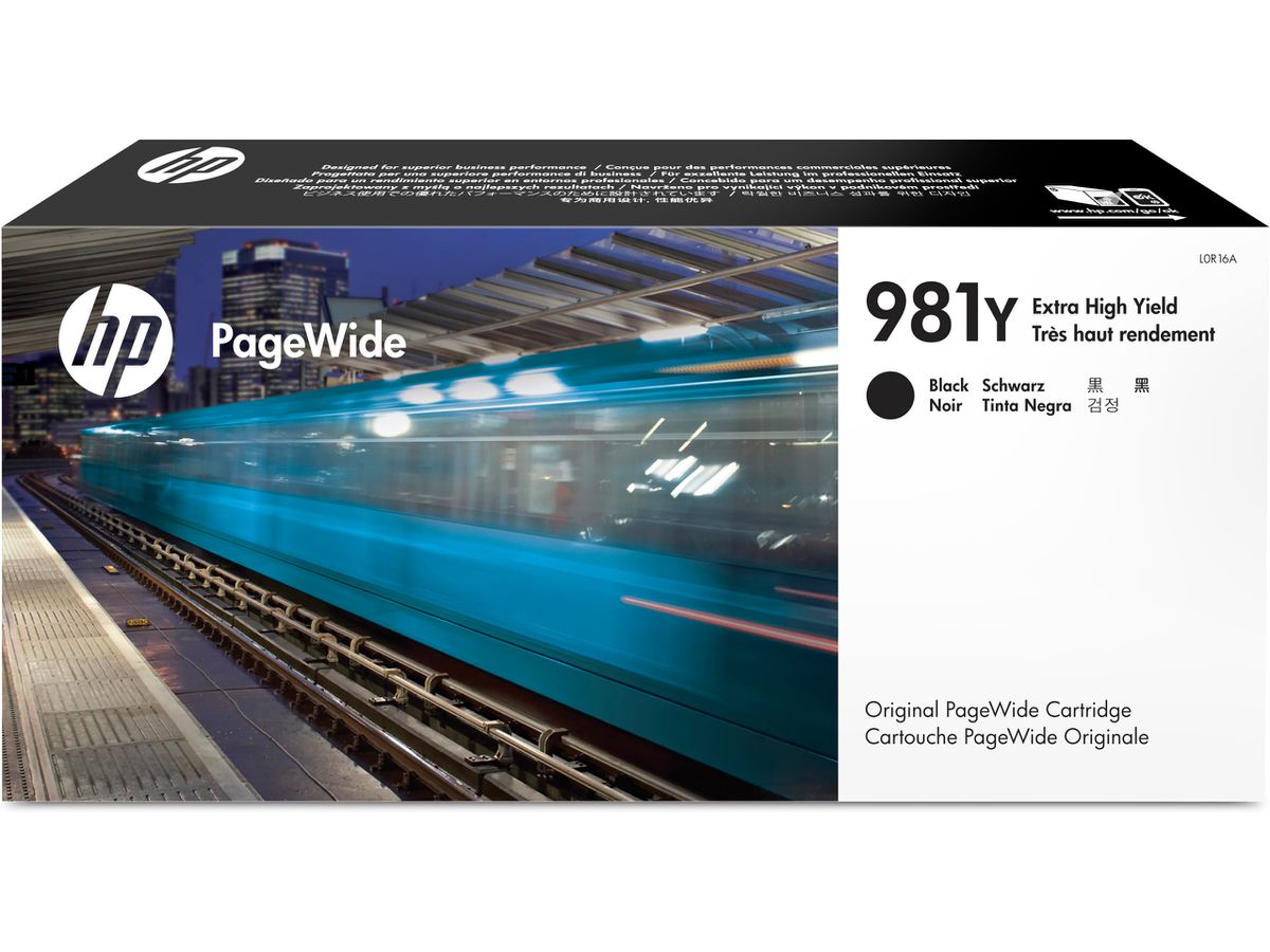 HP Tintenpatrone 981Y schwarz L0R16A PW Enterprise 556 20'000 S. (0889296095323)