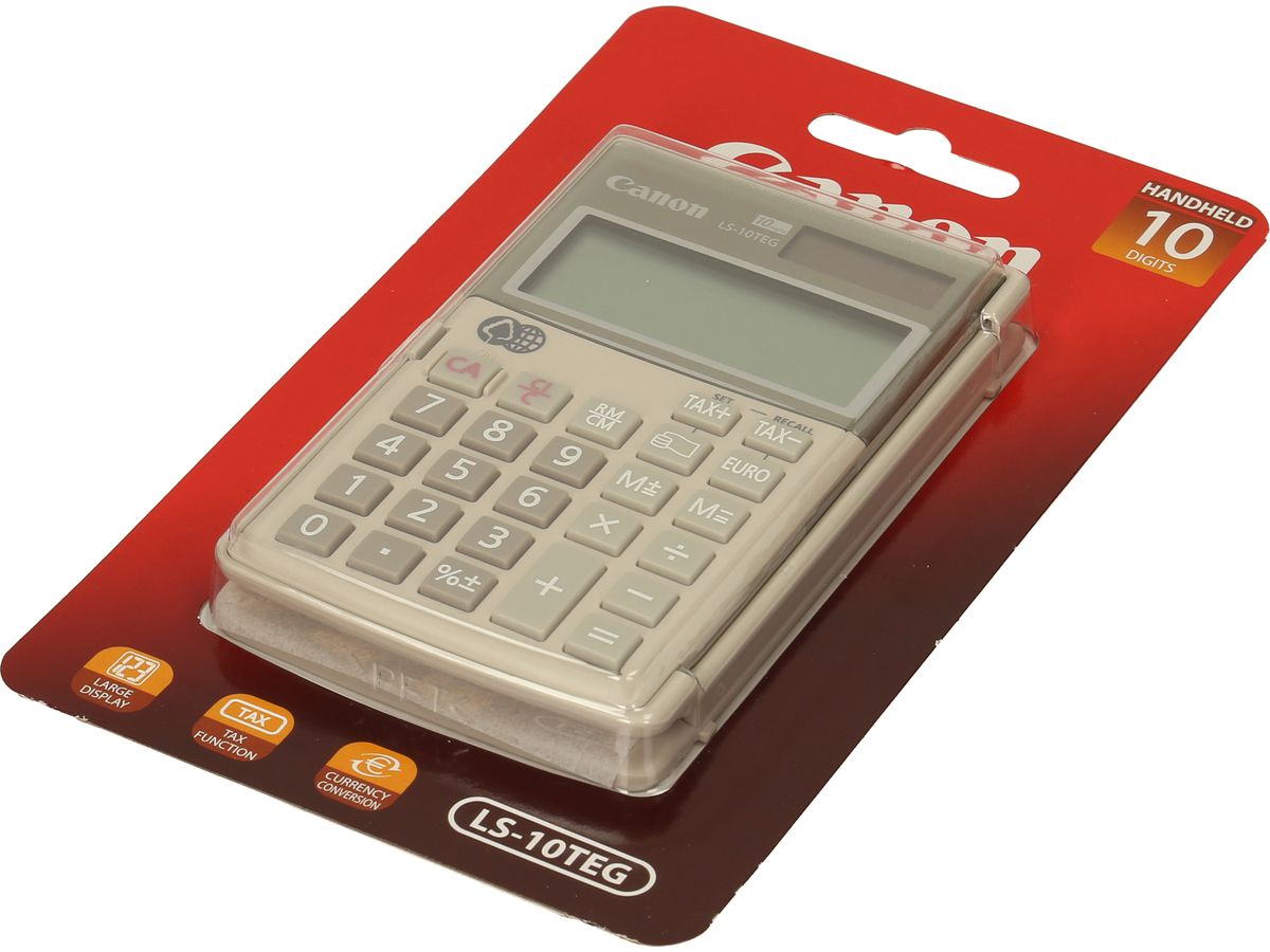 CANON Calculatrice CA-LS10TE 10 cifre (4960999789361)