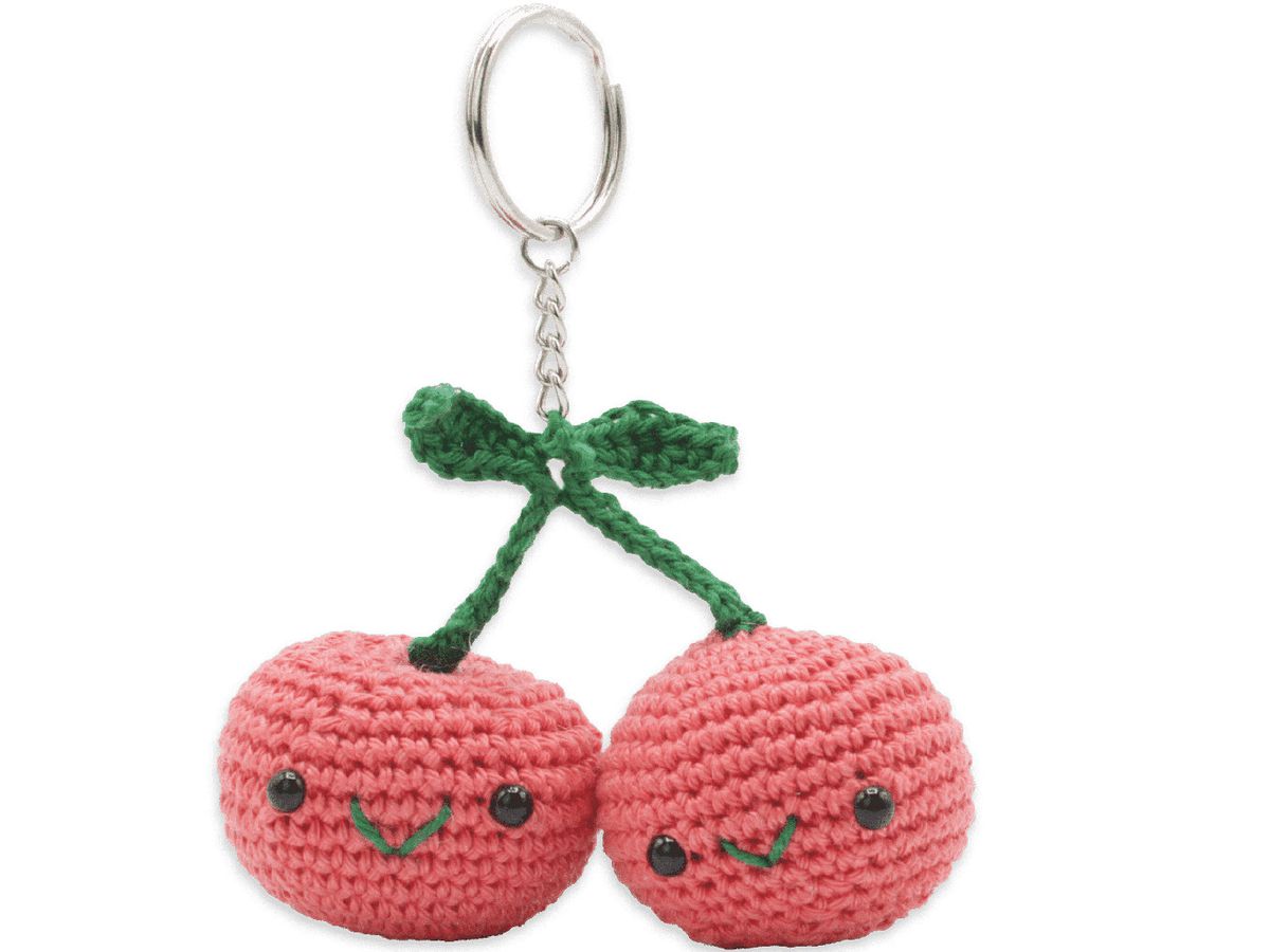 HARDICRAFT Set per uncinetto HC-40MB007 Portachiavi Ciliegie (8717953242747)