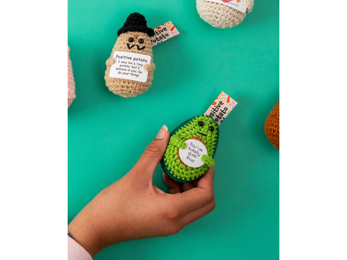 I AM CREATIVE Positive Avocado 8cm 211096 grün (7611983252282)