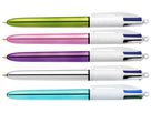 BIC Penna sfera Shine 1mm 902128 4 colori, 20 pezzi (3086129021284)
