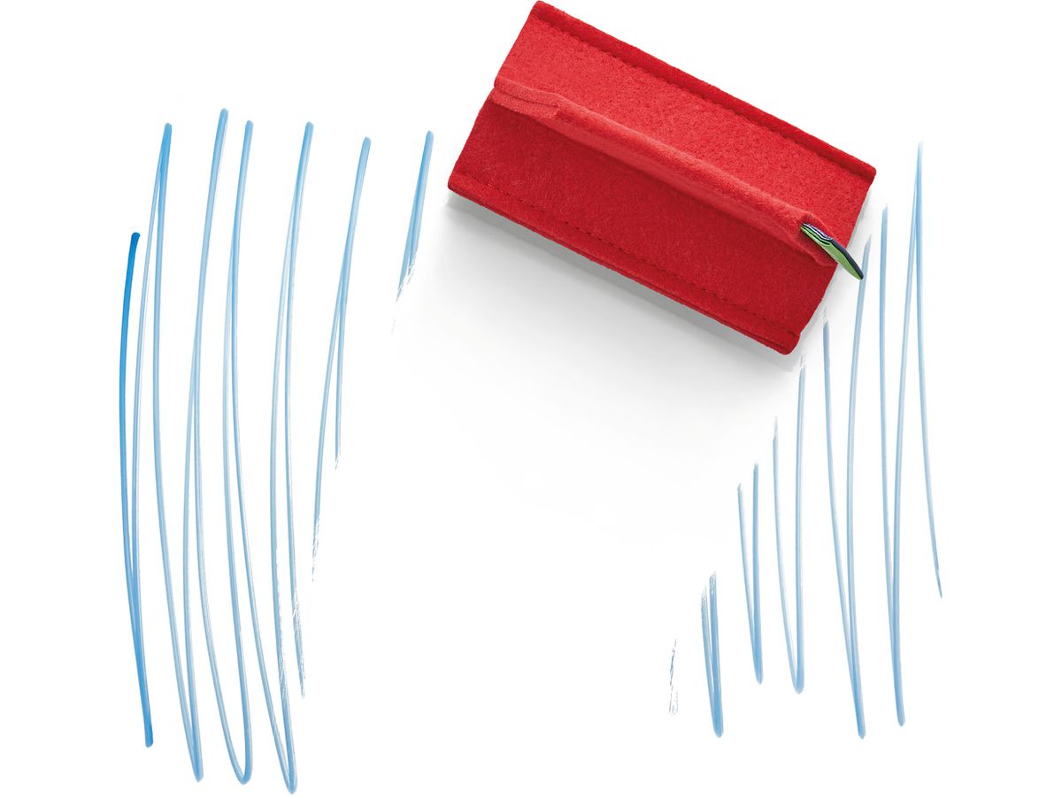 MAGNETOPLAN Estopme ecoW 105x60x5,2mm 1228806 rouge (4013695065212)