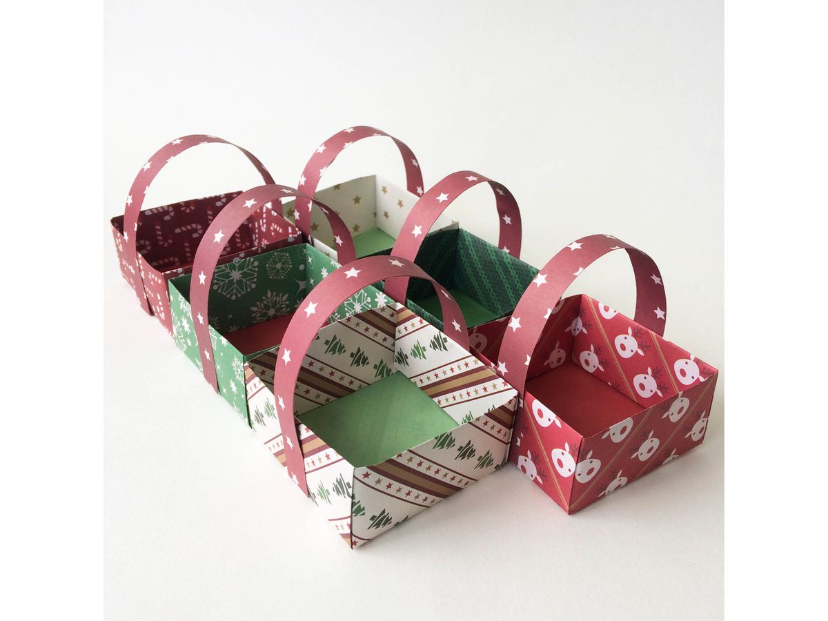 MANDARINE Dépliants Origami 20x20cm 52508O Noël 70g 60 feuilles (3065500525085)