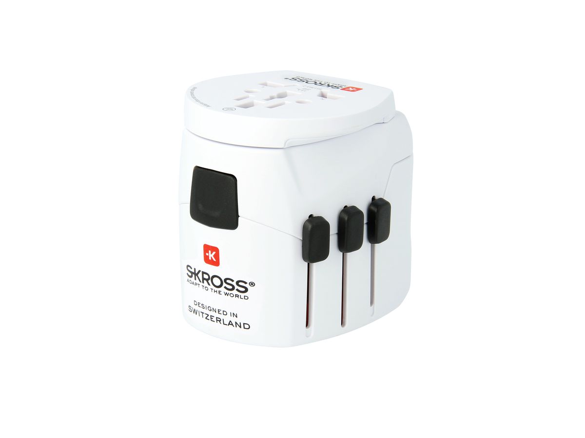 SKROSS World Travel Adapter 1.302470 PRO Light USB 2xA World (7640166323594)