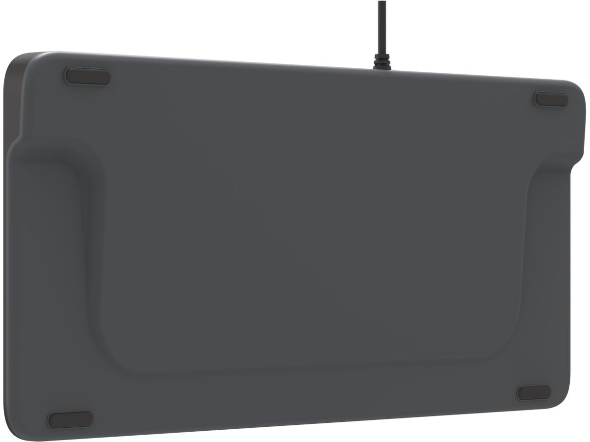 ZAGG Keyboard Lightning universal 103211040 for iPad Wired,Charcoal, CH (0840056176867)