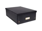 EXACOMPTA Scatola portaoggetti Neo Deco 62451E nero, A3+ 33x50x16cm (3130630624516)