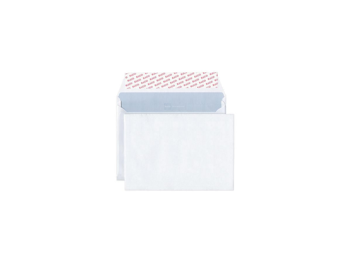 ELCO Enveloppe Docum. o/fenêtre B5 48583 120g, blanc 250 pcs. (7611722011934)
