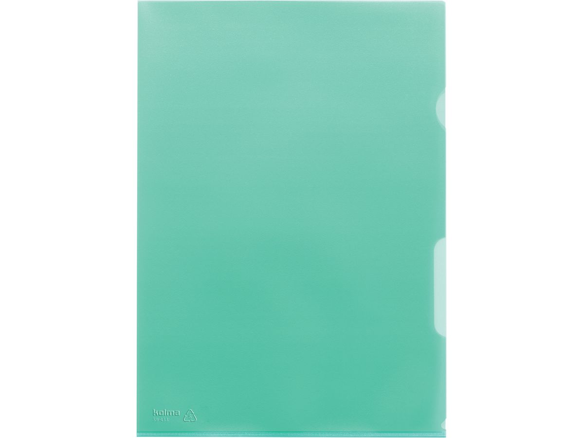 KOLMA Dossier Superstrong A4 59.433.01 verde 10 pezzi (7611967590096)