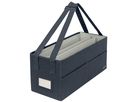 LEITZ Hot Desk Stofftasche 6444-00-89 samtgrau 3 Fächer 46.5x21x20cm (4002432134625)