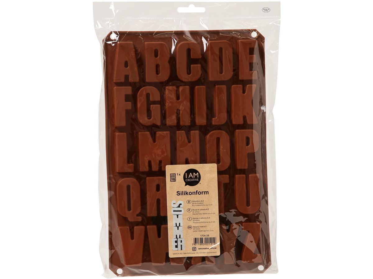 I AM CREATIVE Timbro in silicone 1704.08 A-Z (7611983221219)