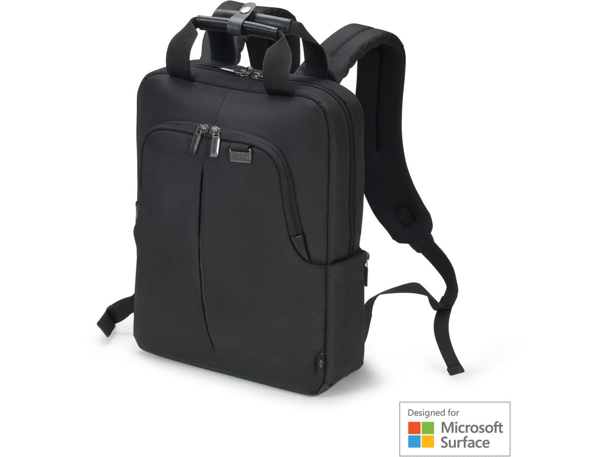 DICOTA Backpack Eco Slim PRO 14.1 D31820-DFS for Microsoft Surface black (7640186417662)