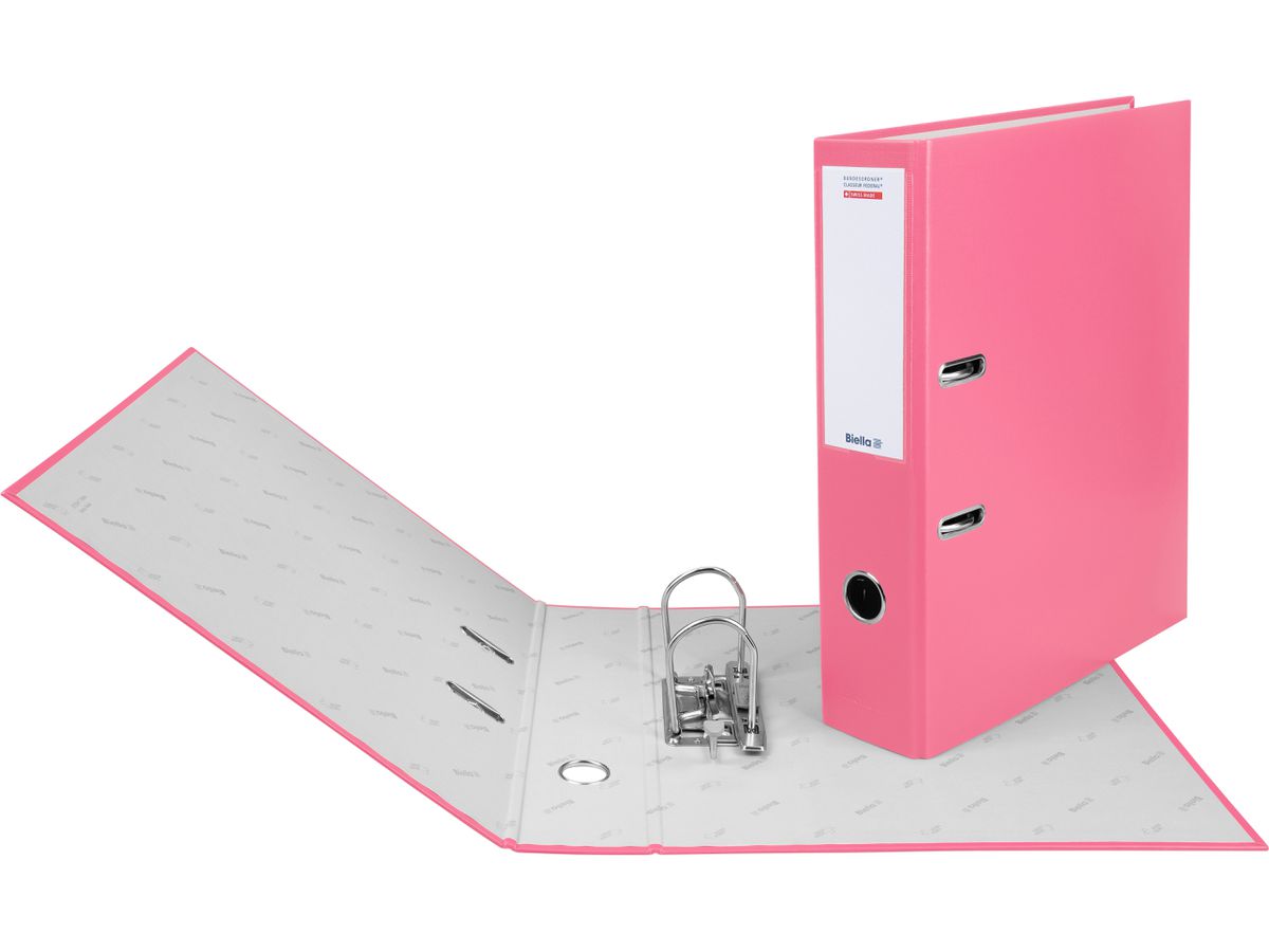 BIELLA Raccoglitore federale 7cm 10341740U rosa A4 (7611365253654)