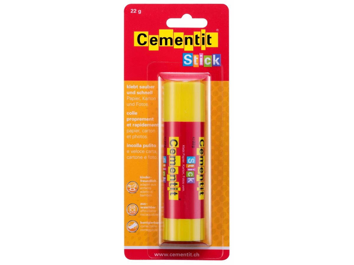 CEMENTIT Stick collante 22g 52.013.00 blister (7610239000042)