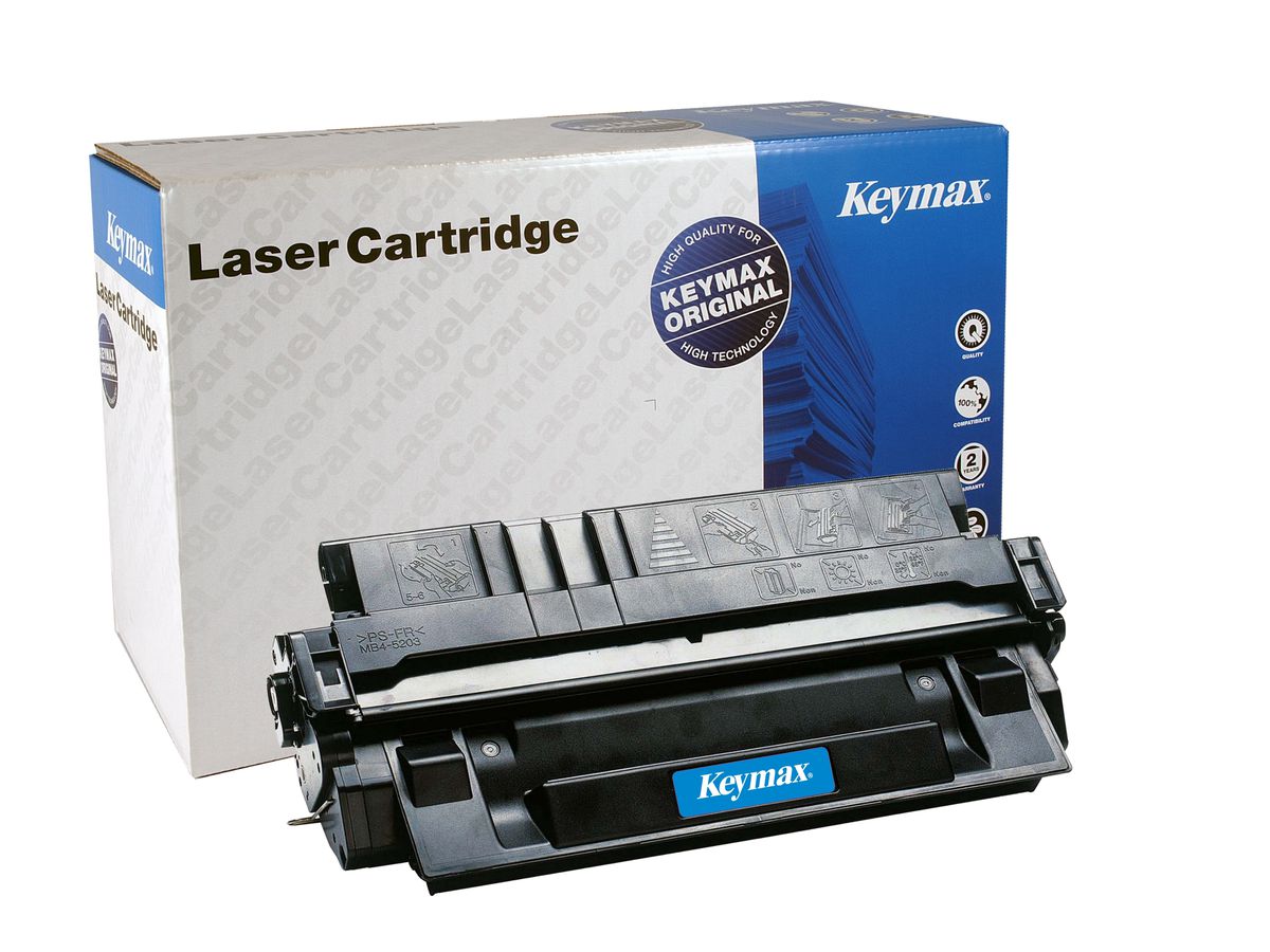 KEYMAX RMC-Toner-Modul EP-62 schwarz C4129XKEY zu HP LJ 5000 10'000 S. (4016807263711)